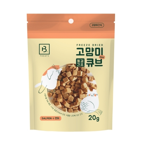 브리더랩-고양이동결건조 연어20g