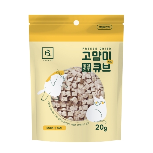 브리더랩-고양이동결건조 오리20g