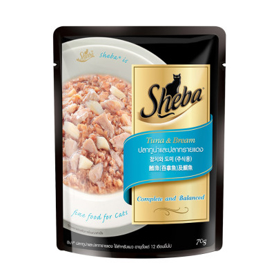 쉬바파우치-참치와도미 70g*12개입