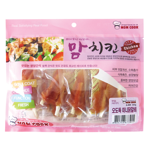 펫도매,[맘쿡] 오도독 미니닭갈비 (300g)