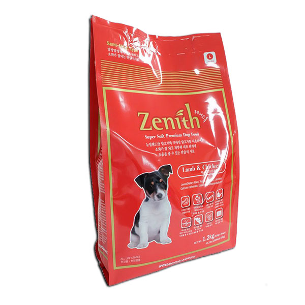 바우와우 강아지 애견 습식사료 제니스독 1.2kg