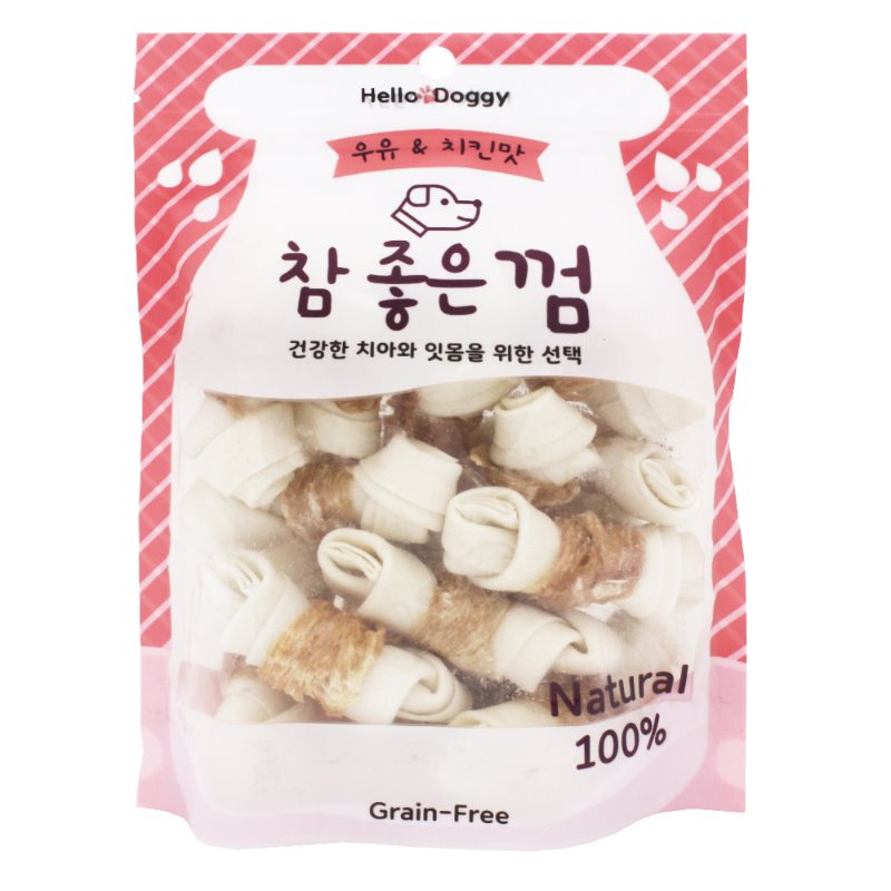 펫도매,[참좋은껌] 치킨&우유맛 (15p)